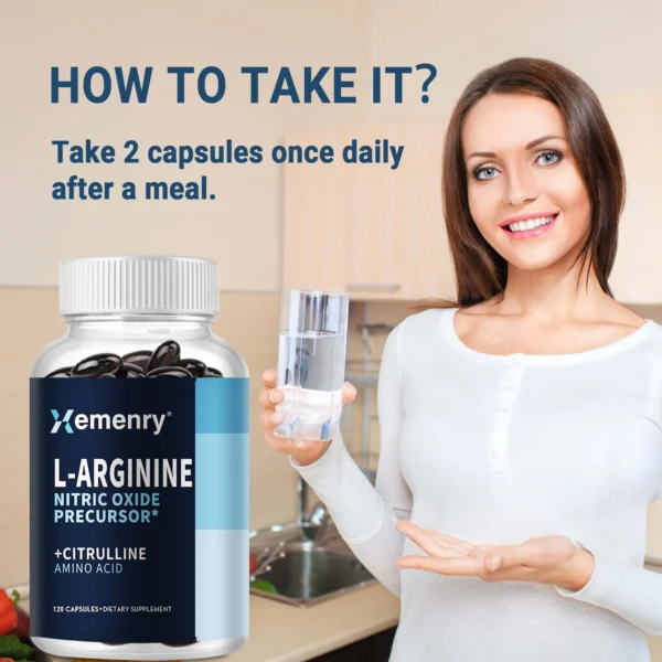 תוסף L-Arginine עם Citrulline וסלק – לשיפור זרימת הדם, סיבולת גופנית ובניית שריר. מתאים למתאמנים - Image 5