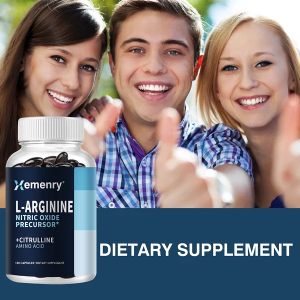 תוסף L-Arginine עם Citrulline וסלק – לשיפור זרימת הדם, סיבולת גופנית ובניית שריר. מתאים למתאמנים - Image 6