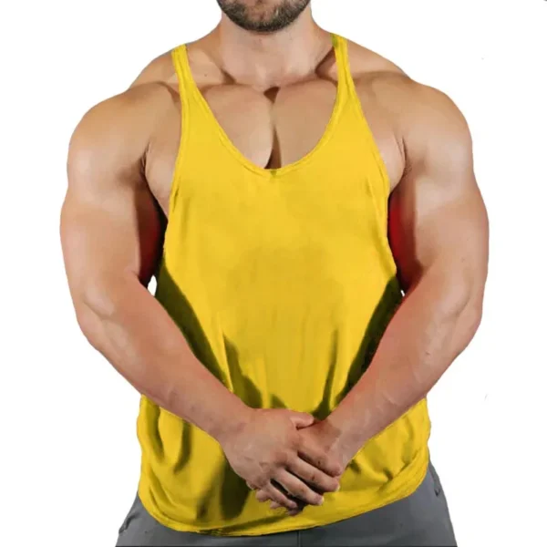 🏋️‍♂️ MuscleFit™ – גופיית כושר סטרינגר לגברים | נוחות, סגנון וביצועים - Image 13